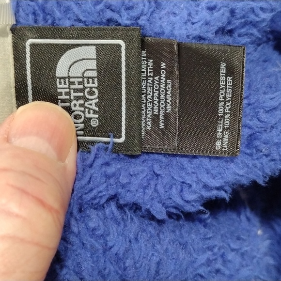 The North Face royal blue zip fleece jacket. XL - Picture 2 of 11